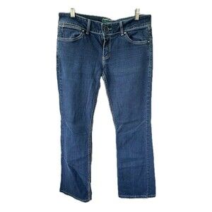 Wrangler Women's Medium Wash Embroidered Embellished Pockets Bootcut Jeans W32